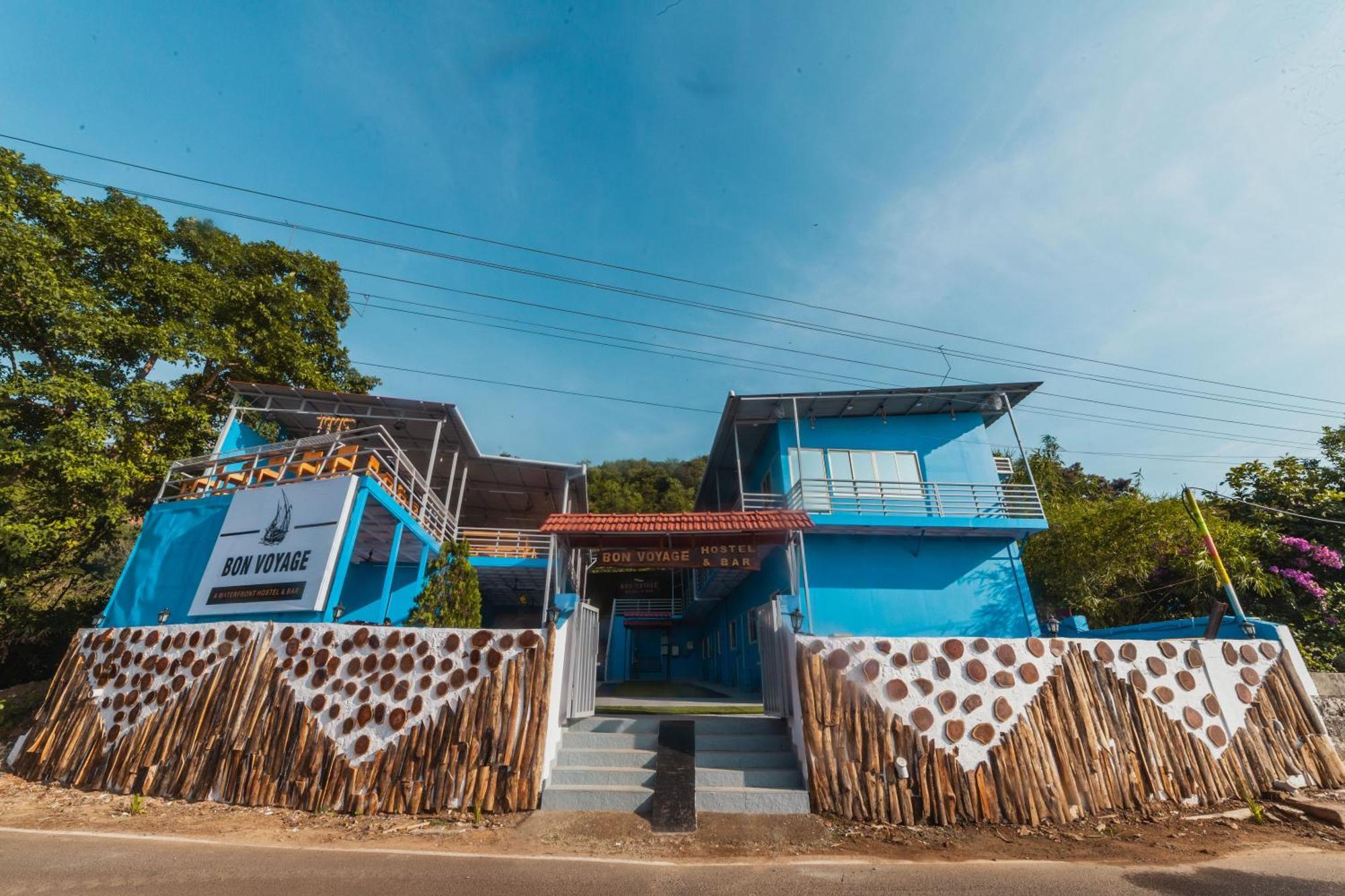 Bon Voyage Sea View Hostel Vagator Exterior foto